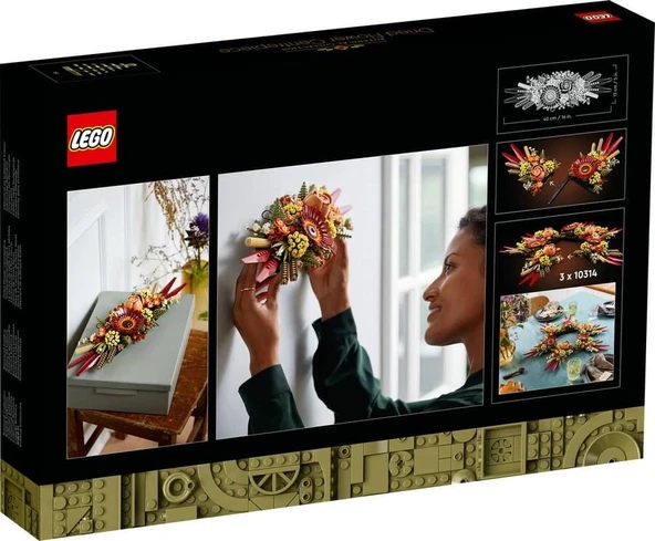 LEGO Icons 10314 Dried Flower Centrepiece - Resim 2