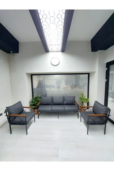 adımshops Safir Balkon-bahçe-kafe Çay Seti Koltuk Oturma Takımı-oturma Grubu ürün görseli 1