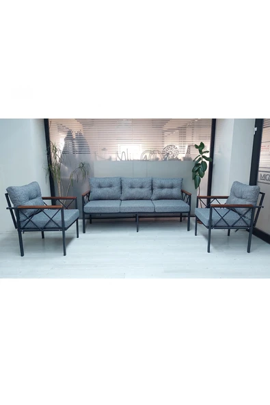 adımshops Safir 3 1 1 Bahçe,balkon,teras,cafe,çay Seti,oturma Grubu,koltuk Takımı,3lütakımlar,ofis Koltuğu ürün görseli 1