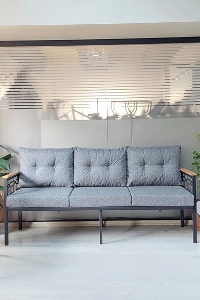 adımshops İnci 3'lü Lazer Bahçe,balkon,teras,cafe,çay Seti,oturma Grubu,lazer Koltuk Takımı 3lütekliler ürün görseli 1