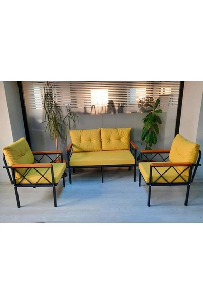 adımshops Safir Balkon-bahçe-kafe-çay Seti-koltuk Takımı-oturma Grubu-ofis Koltuğu ürün görseli 1