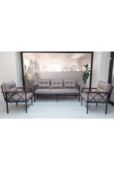 adımshops Safir 3 1 1 Bahçe,balkon,teras,cafe,çay Seti,oturma Grubu,koltuk Takımı,ofis Koltuk ürün görseli 1