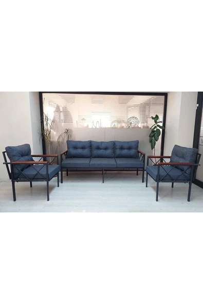 adımshops Safir 3 1 1 Bahçe,balkon,teras,cafe,çay Seti,oturma Grubu,koltuk Takımı,ofis Koltuk ürün görseli 1