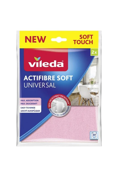 Vileda Actifiber 2'li Temizlik Bezi ürün görseli 1