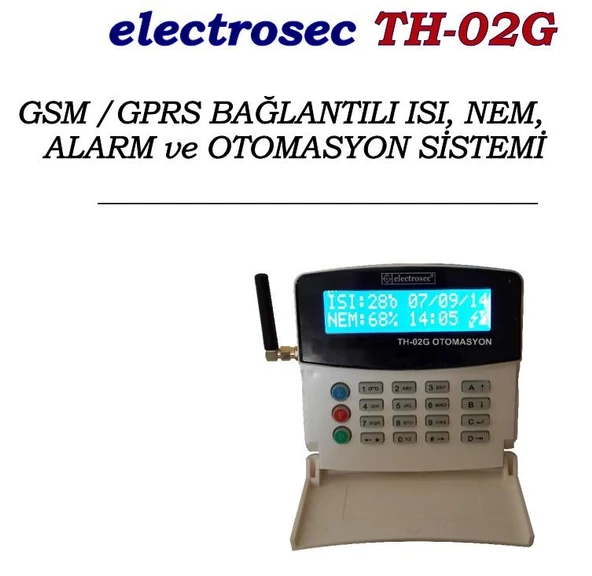 Electrosec TH-02G Isı ve Nem Kontrolü / Soğuk Hava Araçları İçin İdeal Çözüm 1 Prob +16V Adaptör ürün görseli 1