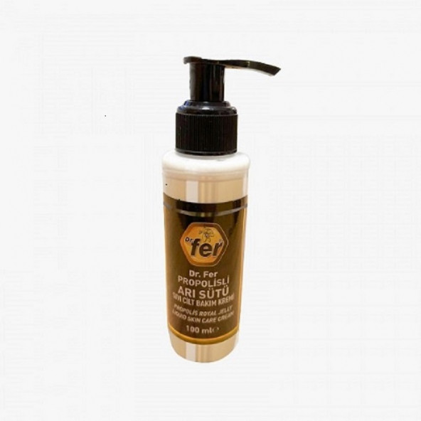 DR.FER PROPOLİSLİ ARISÜTLÜ SIVI CİLT BAKIM KREMİ 100ML ürün görseli 1