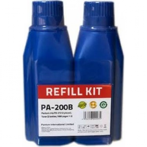 PANTUM PA-200B ORİJİNAL REFİL KİT Pantum PA-210EV P2200-2500-6550-6600NW Black ürün görseli 1
