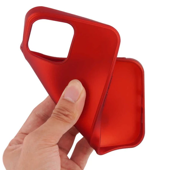 Smcase iPhone 14 Pro Max Kılıf Mat Premier Tpu Silikon  Nano Ekran Koruyucu ürün görseli 1
