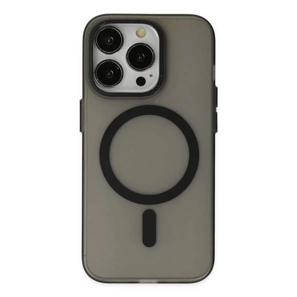 Smcase iPhone 14 Pro Max Kılıf Magsafe Wiriless Özellikli Hibrit Armor Alphin Kapak ürün görseli 1