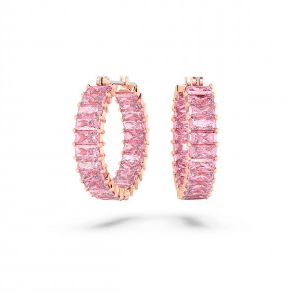 5657726 Swarovski Küpe Matrix:Pe Hoop Pin/Ros ürün görseli 1