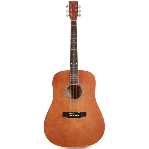Sx SD104BR Akustik Gitar (Kahverengi) ürün görseli 1