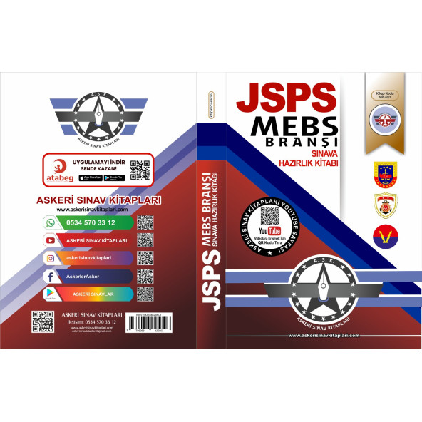 JSPS MEBS Branşı Sınava Hazırlık Kitabı ürün görseli 1