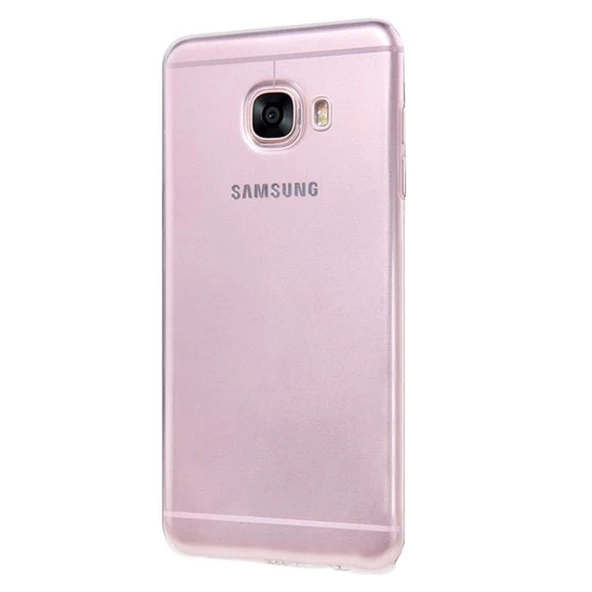 Smcase Samsung Galaxy C5 ince Silikon Kılıf ürün görseli 1