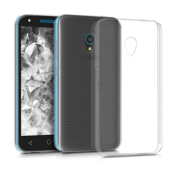 Smcase Alcatel U5 ince Silikon Kılıf ürün görseli 1