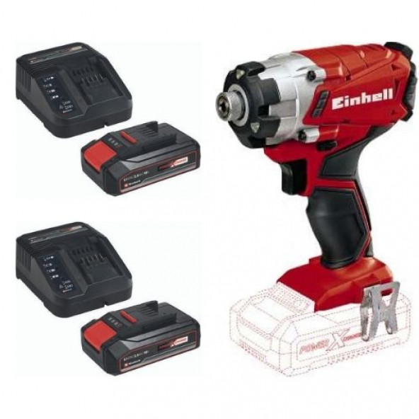 Einhell TE-CI 18/1 Li 2x2.5ah Akülü Torklu Vidalama ürün görseli 1