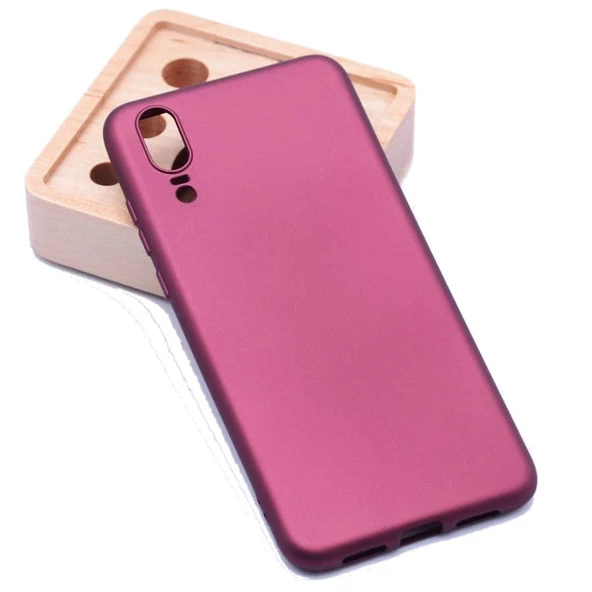 Smcase Huaweı P20 Soft Lüks Silikon Kılıf - Resim 5