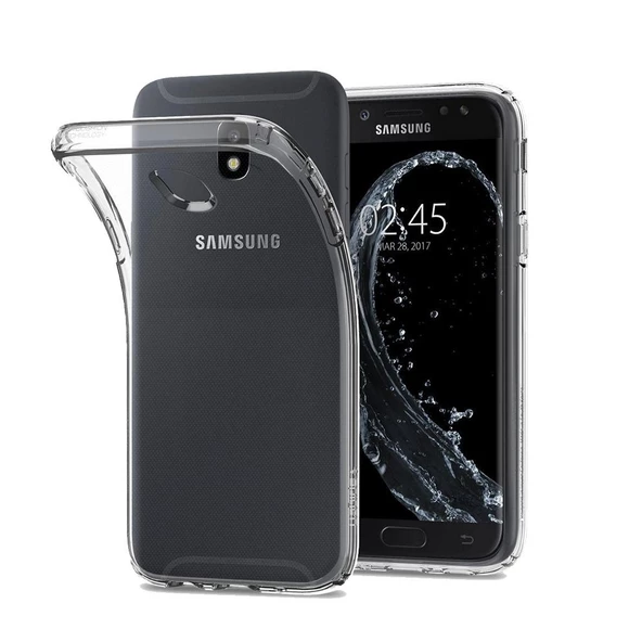 Smcase Samsung Galaxy J4 Silikon Kılıf  Cam Ekran Koruyucu ürün görseli 1