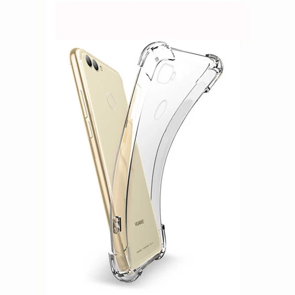 Smcase Huawei P Smart Darbe Koruma Silikon Kılıf  Nano Ekran Koruyucu ürün görseli 1