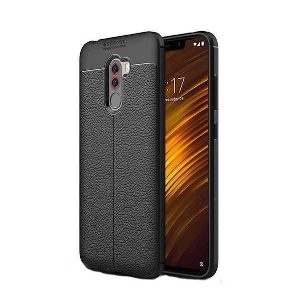 Smcase Xiaomi F1 Deri Dokulu Silikon Kılıf ürün görseli 1