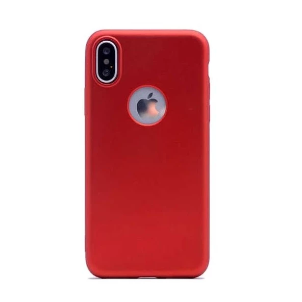 Smcase iPhone XS Max Kılıf (Plus) Lüks Mat Silikon - Resim 3