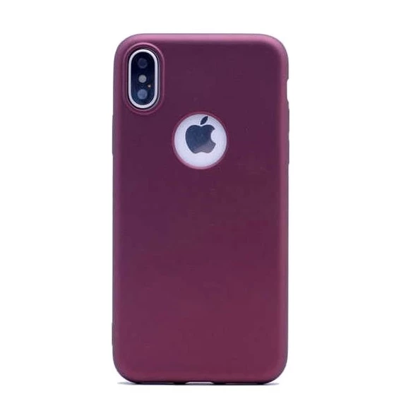 Smcase iPhone XS Max Kılıf (Plus) Lüks Mat Silikon - Resim 4