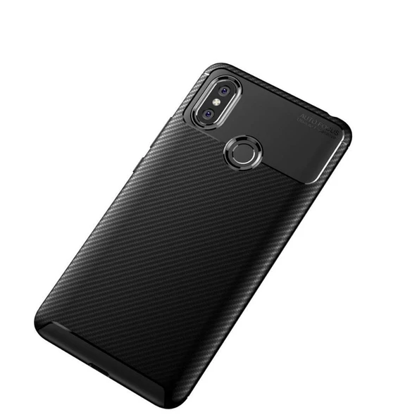 Smcase Huawei Honor Play Ultra Soft Negro Karbon Silikon Kılıf  Nano Ekran Koruyucu ürün görseli 1