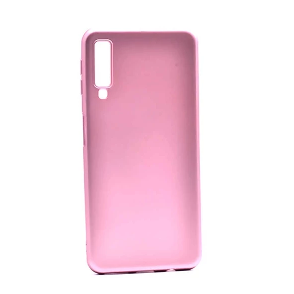 Smcase Samsung Galaxy A7 2018 Lüks Silikonlu Kılıf - Resim 3