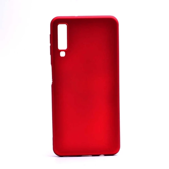 Smcase Samsung Galaxy A7 2018 Lüks Silikonlu Kılıf - Resim 4