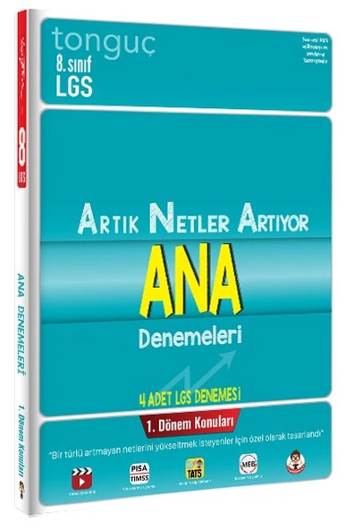 2023 LGS 1. Dönem Ana Denemeleri - Tonguç Yayınları ürün görseli 1
