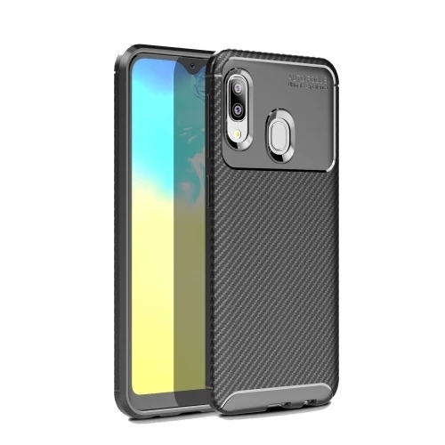 Smcase Samsung Galaxy A20E Kılıf Negro Karbon Silikon ürün görseli 1