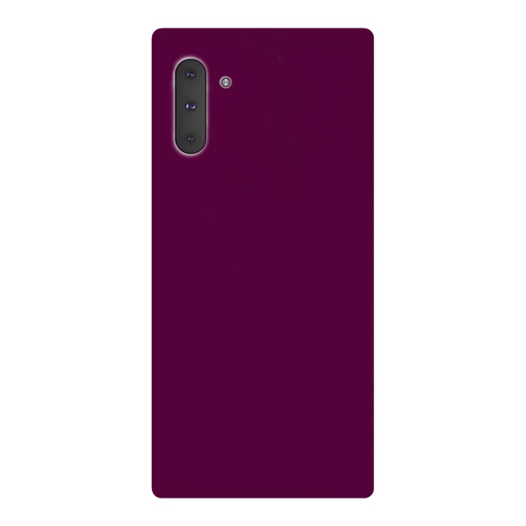 Smcase Samsung Galaxy Note 10 Kılıf Lüks Mat Silikon - Resim 5