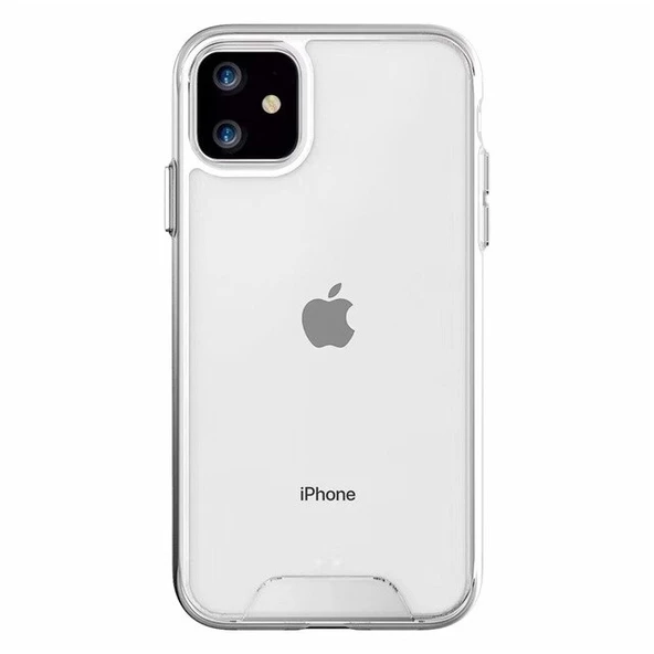 Smcase iPhone 11 Pro Kılıf Gard Sert Silikon  Tam Kapatan Cam ürün görseli 1