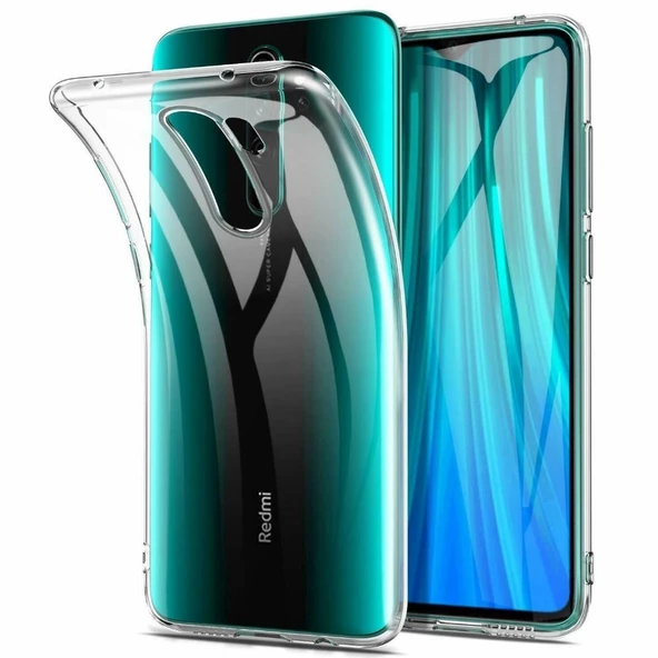 Smcase Xiaomi Redmi Note 8 Pro Kılıf Lüks Korumalı Silikon  Nano Ekran Koruyucu ürün görseli 1