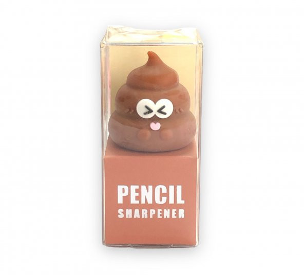 Maxx Kk-7111 Poop Figürlü 3d Silikon Kalemtraş - Renkli ürün görseli 1
