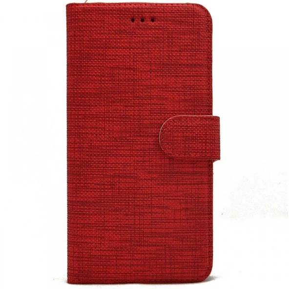 Smcase iPhone 7 Plus Kılıf Kumaş Spor Standlı Cüzdan - Resim 7