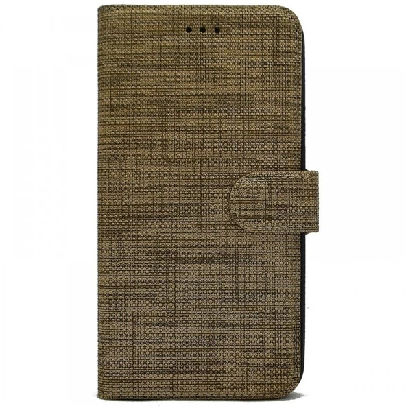 Smcase iPhone 7 Plus Kılıf Kumaş Spor Standlı Cüzdan - Resim 4