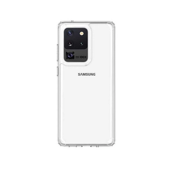 Smcase Samsung Galaxy S20 Ultra Kılıf Coss Sert Hibrit Silikon ürün görseli 1