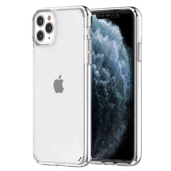 Smcase iPhone 11 Pro Kılıf Coss Sert Hibrit Silikon  Nano Ekran Koruyucu ürün görseli 1