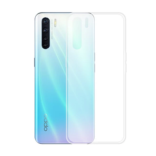 Smcase Oppo Reno3 Kılıf Lüks Silikon  Nano Ekran Koruyucu ürün görseli 1
