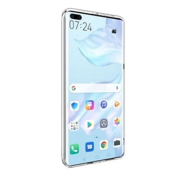 Smcase Huawei P40 Pro Kılıf Lüks Silikon - Resim 2