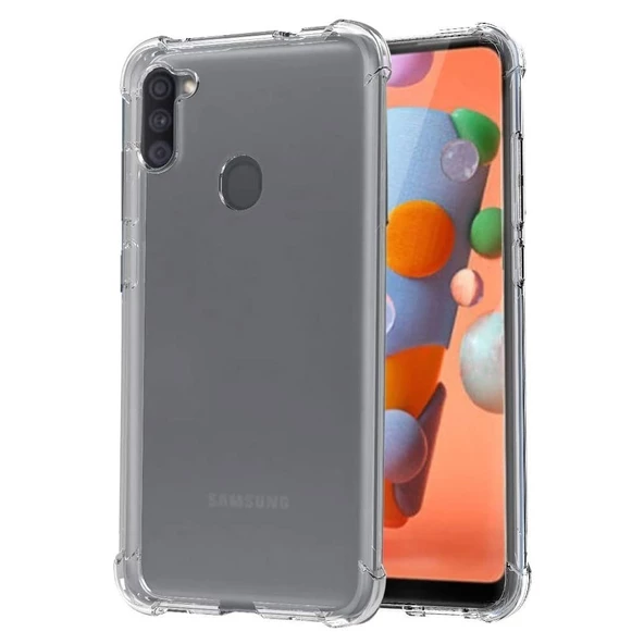 Smcase Samsung Galaxy A21 Kılıf Darbe Korumalı Silikon ürün görseli 1