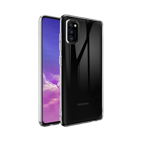Smcase Samsung Galaxy A41 Kılıf Lüks Tpu Silikon  Nano Ekran Koruyucu ürün görseli 1