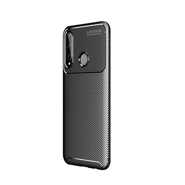 Smcase Huawei Y6P Kılıf Negro Dizayn Silikon  Nano Ekran Koruyucu ürün görseli 1
