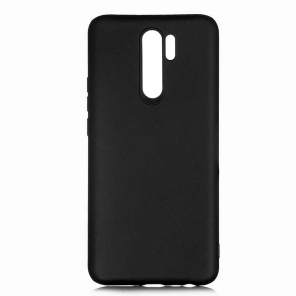 Smcase Xiaomi Redmi 9 Kılıf Lüks Mat Silikon  Nano Ekran Koruyucu ürün görseli 1