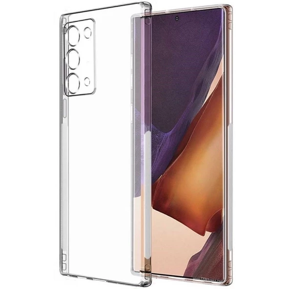 Smcase Samsung Galaxy Note 20 Kılıf Lüks Kamera Korumalı Silikon ürün görseli 1