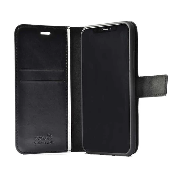 Smcase Oppo A91 Kılıf Delüxe Standlı Cüzdan - Resim 3