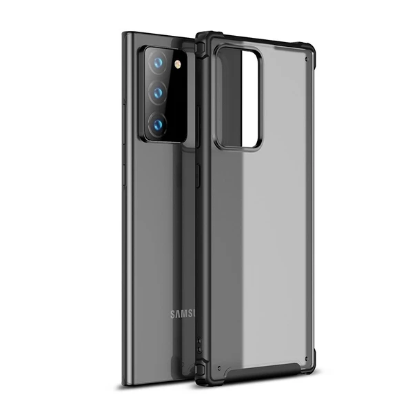 Smcase Samsung Galaxy Note 20 Kılıf Volk Darbe Korumalı Silikon  Tam Kapatan Ekran Koruyucu ürün görseli 1