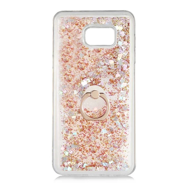 Smcase Samsung Galaxy Note 5 Kılıf Milce Yüzüklü Sulu Silikon ürün görseli 1