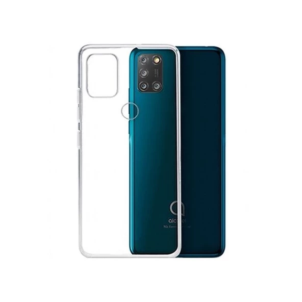 Smcase Alcatel 3X 2020 Kılıf Lüks Silikon  Nano Ekran Koruyucu ürün görseli 1