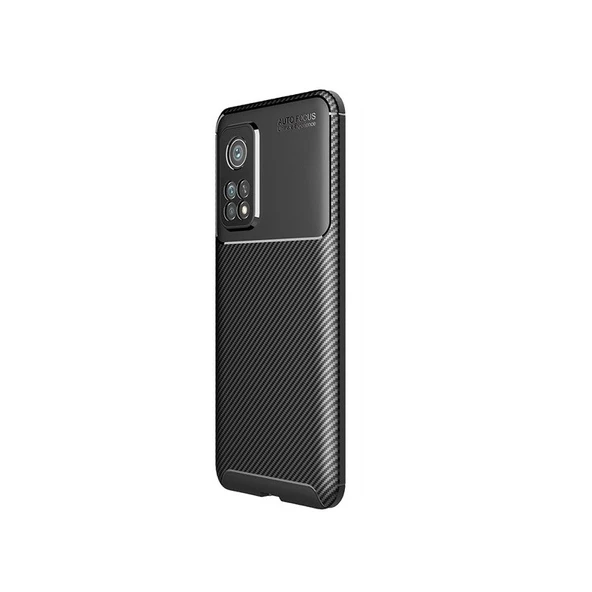 Smcase Xiaomi Redmi K30s Kılıf Negro Karbon Dokulu Silikon ürün görseli 1